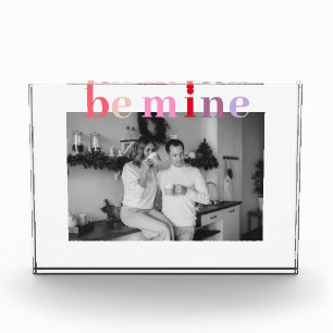 Bloc Photo Coloré Soyez le mien   Photo en couple   Valentine