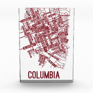 Bloc Photo COLUMBIA Urban Blueprint Art Print
