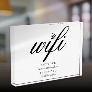 Bloc Photo Connexion réseau Wifi et mot de passe