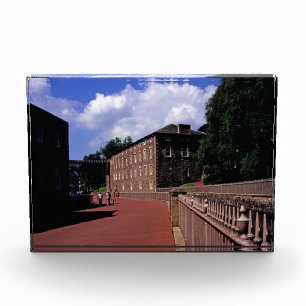 Bloc Photo Cotton Mill à New Lanark Postcard Poster