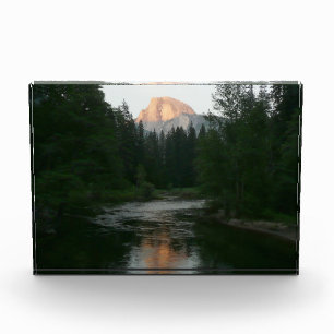 Bloc Photo Coucher de soleil sur Half Dome dans le parc natio