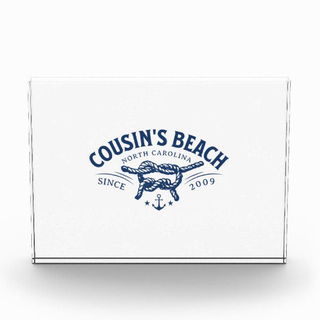 Bloc Photo Cousin's Beach  (Devant)