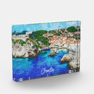 Bloc Photo Croatie Panorama Voyage