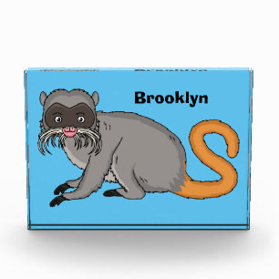 Bloc Photo Cute Emperor Tamarin illustration