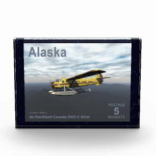 Bloc Photo De Havilland DH3-C Otter - Alaska Postage