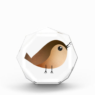 Bloc Photo Dessin d'Oiseau de Bruant