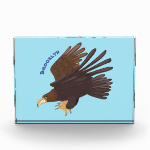 Bloc Photo dessin humoristique d'aigle royal
