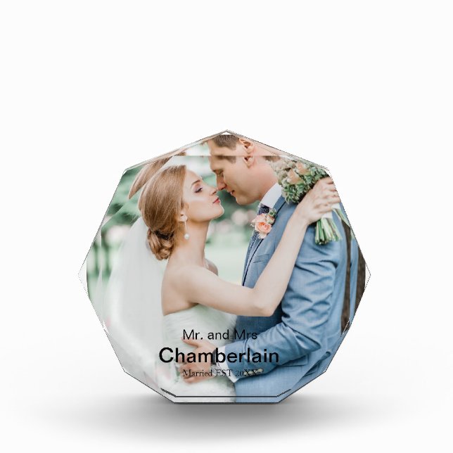 Bloc Photo Do-it-yourself Mariage personnalisé (Devant)