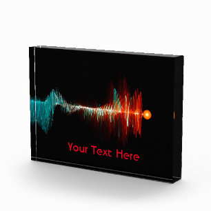 Bloc Photo Dualité de la vague de particules