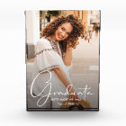 Élégant Script Graduation Moderne