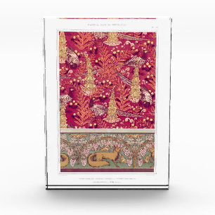 Bloc Photo Faisan renard Art nouveau Foxglove verneuil