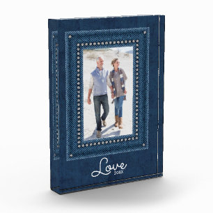 Bloc Photo Famille Blue Jean Frame