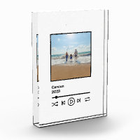 Family Vacation Memory Music Controls mp3 Buttons
