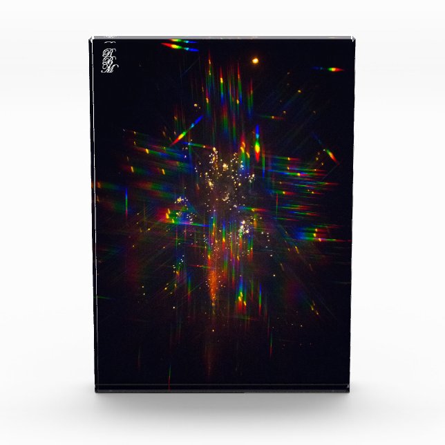 Bloc Photo Fireworks through 3D Glasses 2 (Devant)