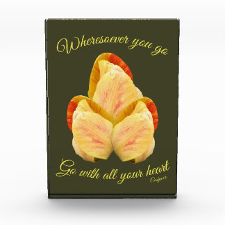 Bloc Photo Fleur Tulip Aller Avec Votre Coeur Inspirationnel