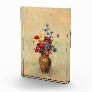 Bloc Photo Fleurs dans un vase par Odilon Redon