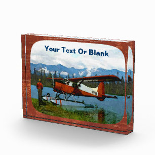 Bloc Photo Floatplane De Havilland Beaver - États-Unis