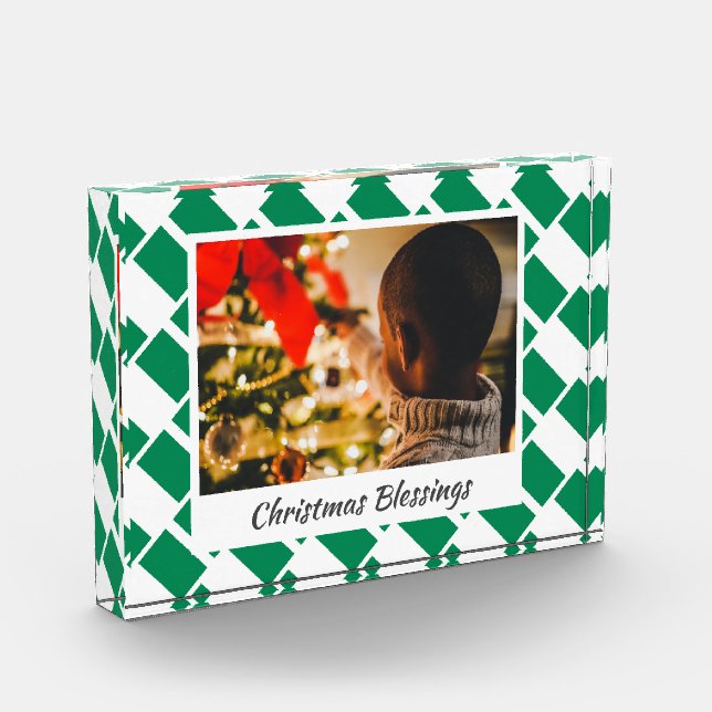 Bloc Photo Garde de Noël moderne NIGERIA FLAG (Gauche)