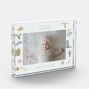 Bloc Photo Garde photo horizontale de Western Cowboy Baby