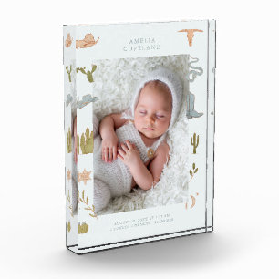 Bloc Photo Garde photo verticale Western Cowboy Baby