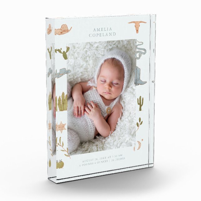Bloc Photo Garde photo verticale Western Cowboy Baby (Gauche)
