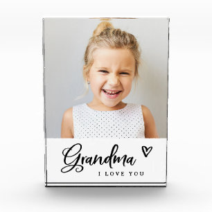 Bloc Photo Garder pour grand-mère   Mignon et moderne