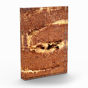 Bloc Photo Gâteau à la crème de café,