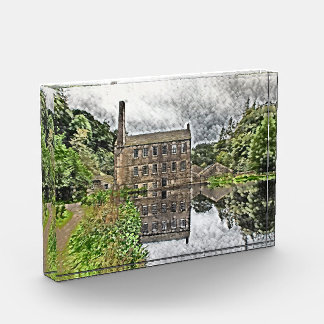 Bloc Photo Gibson Mill Reflection - Hardcastle Crags