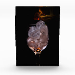 Bloc Photo Glace et feu