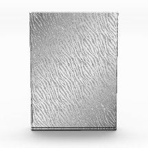 Glam poster de animal Parties scintillant argent