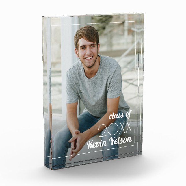 Bloc Photo Graduation verticale (Gauche)