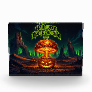 Bloc Photo Halloween de destruction massive Citrouille radioa