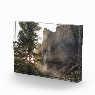 Bloc Photo Holland Falls Forêt nationale de Lolo, Montana