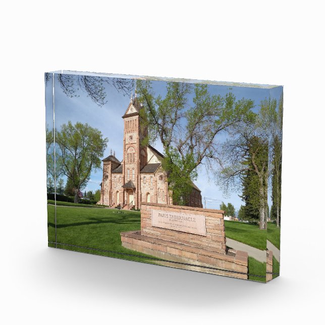 Bloc photo horizontal Paris Idaho Tabernacle (Droite)