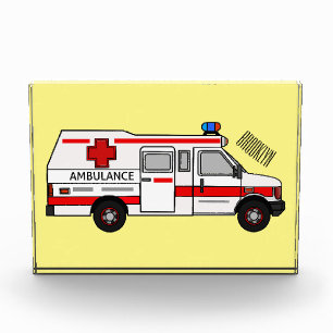 Bloc Photo Illustration d'ambulance