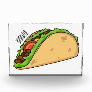 Bloc Photo Illustration de dessin sur Taco