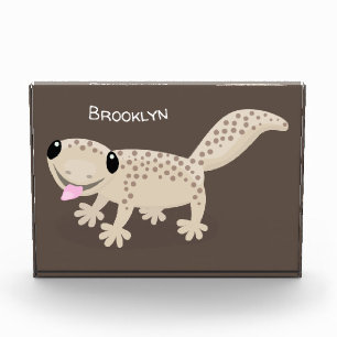 Bloc Photo Illustration de gecko tan tan mignon