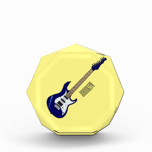 Bloc Photo Illustration de guitare électrique