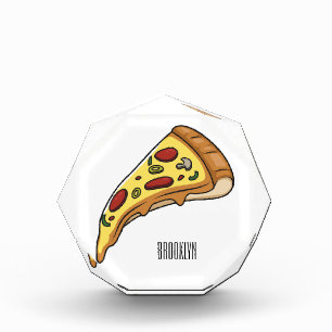Bloc Photo Illustration de la pizza