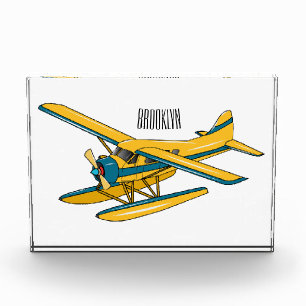 Bloc Photo Illustration d'hydravion