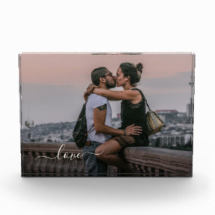 Bloc Photo Image D'Amoureux Personnalisée Et Texte De Citatio