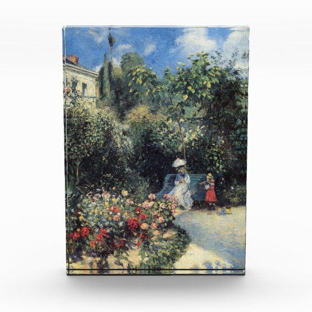 Bloc Photo Jardin Pontoise Camille Pissarro (Devant)