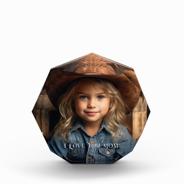 Bloc Photo Joli Je T'Aime Maman (Devant)