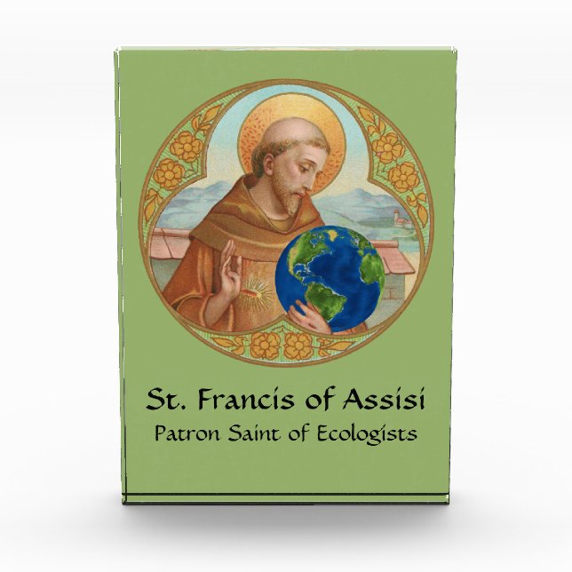 Bloc Photo Jour des terres et Saint François d'Assise (Devant)
