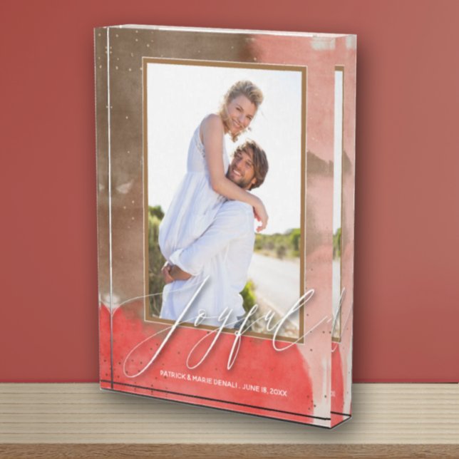 Bloc Photo JOYFUL Couple marié (Créateur téléchargé)