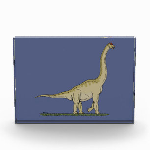 Bloc Photo Jurassique Dinosaure Brachiosaurus