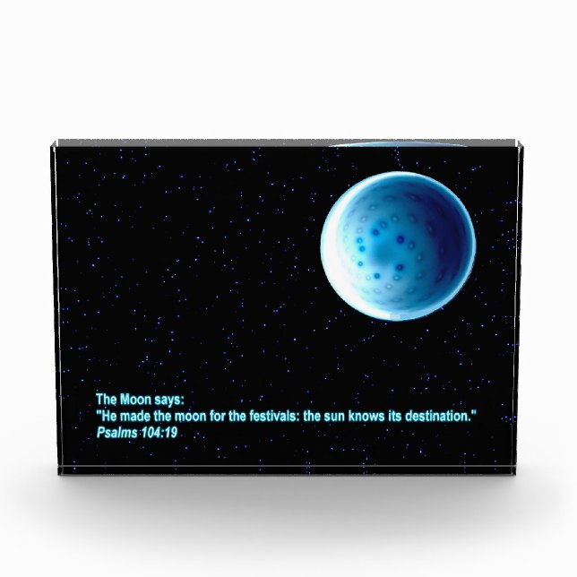 Bloc Photo La Lune - Perek Shirah (Devant)