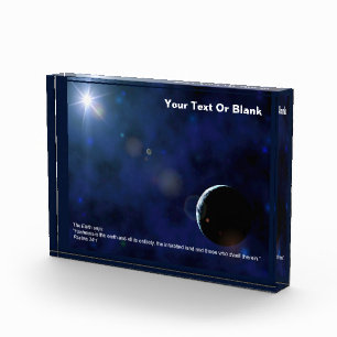 Bloc Photo La Terre - Perek Shirah