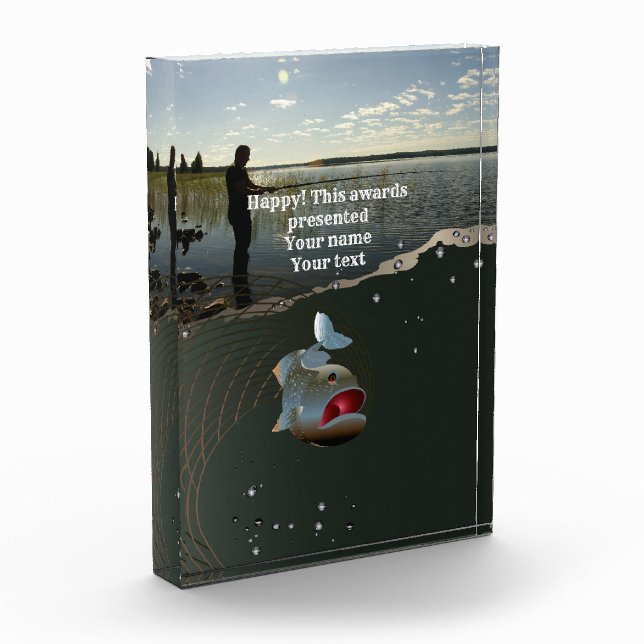 Bloc Photo Le pêcheur ​ ​ ​ ​ ​ ​. Bonne pêche (Gauche)