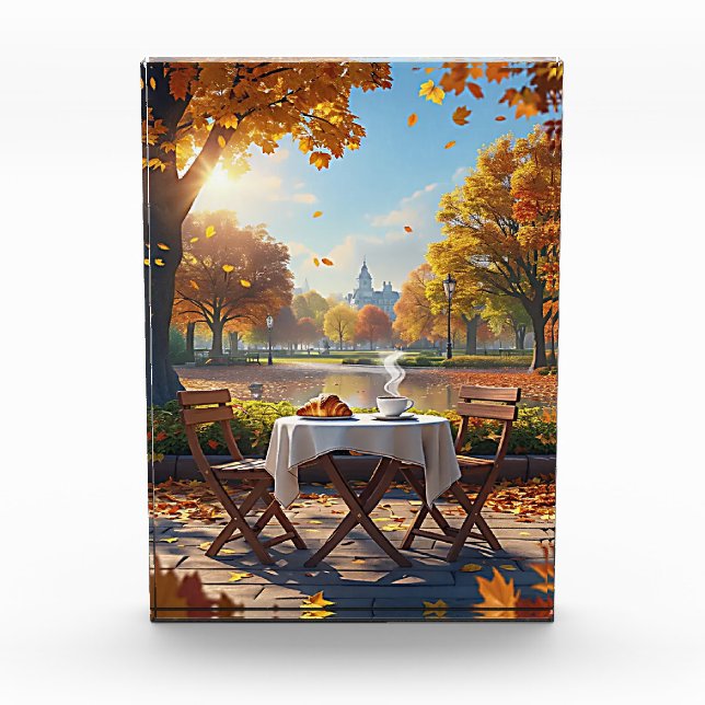 Bloc Photo Le petit-déjeuner d'automne (Devant)